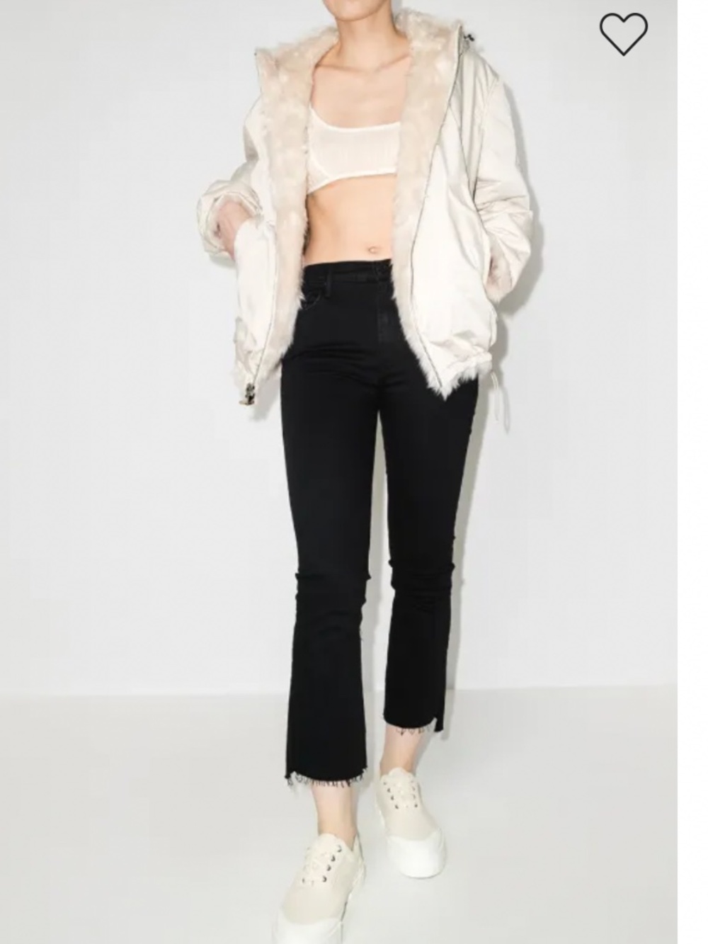 🩷 MOTHER Insider crop black jeans 🩷